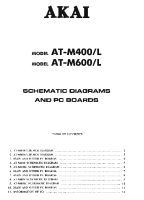 Akai ATM-400-L-ATM-600-L-Schematic